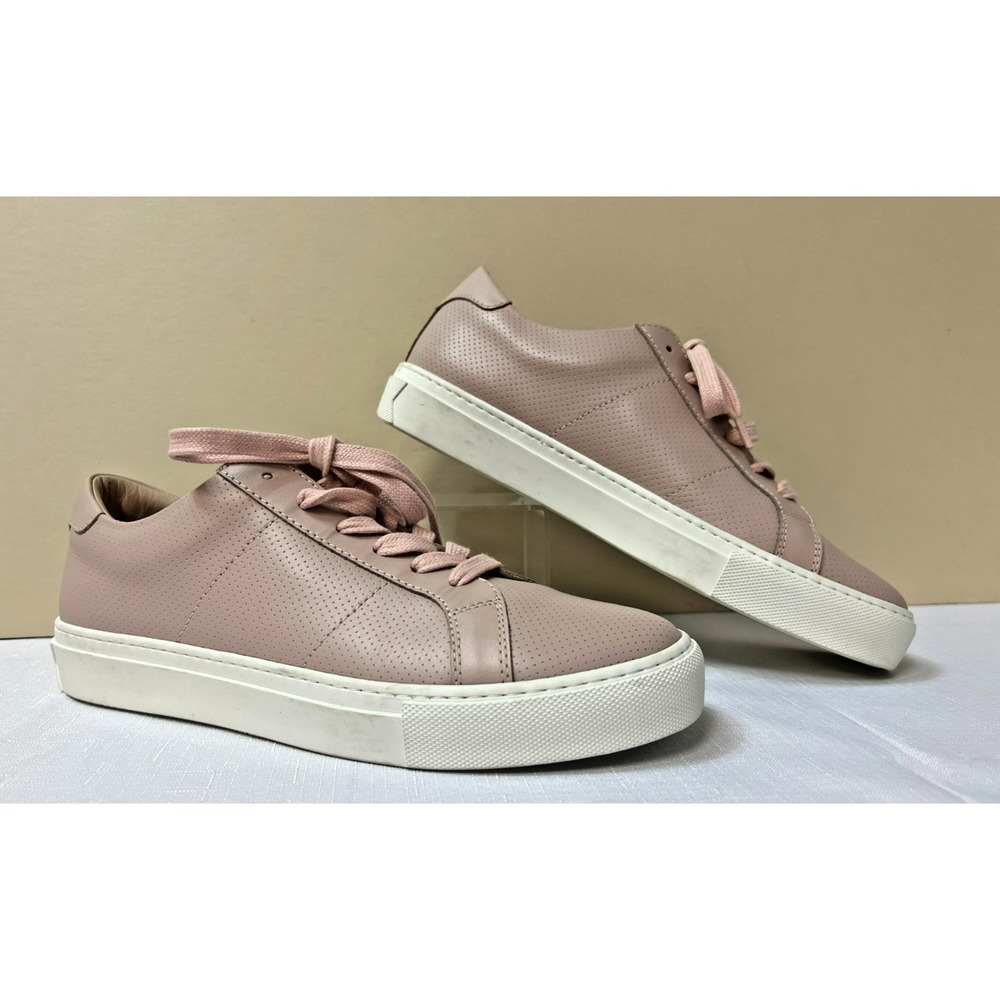 GREATS Brooklyn Made in Italy Blush Pink Leather Sneaker Never Worn SZ‎ US 9